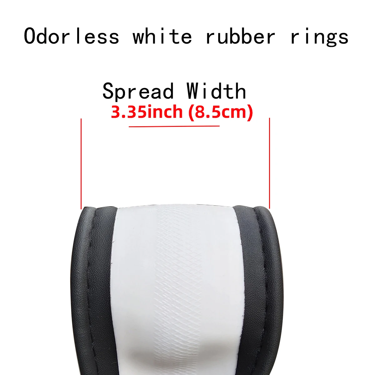 1 diamond-encrusted flash BlingblingPU leather loop car steering wheel cover fits 14.5-15 \