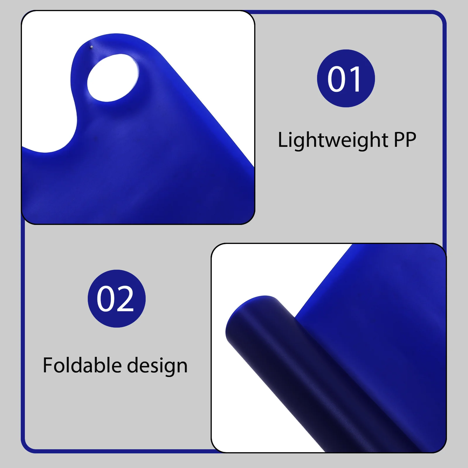 بطانية زلاجات رملية خارجية خفيفة الوزن قابلة للطي للبالغين، لوح تزلج عشبي بلاستيكي متين للشتاء #5