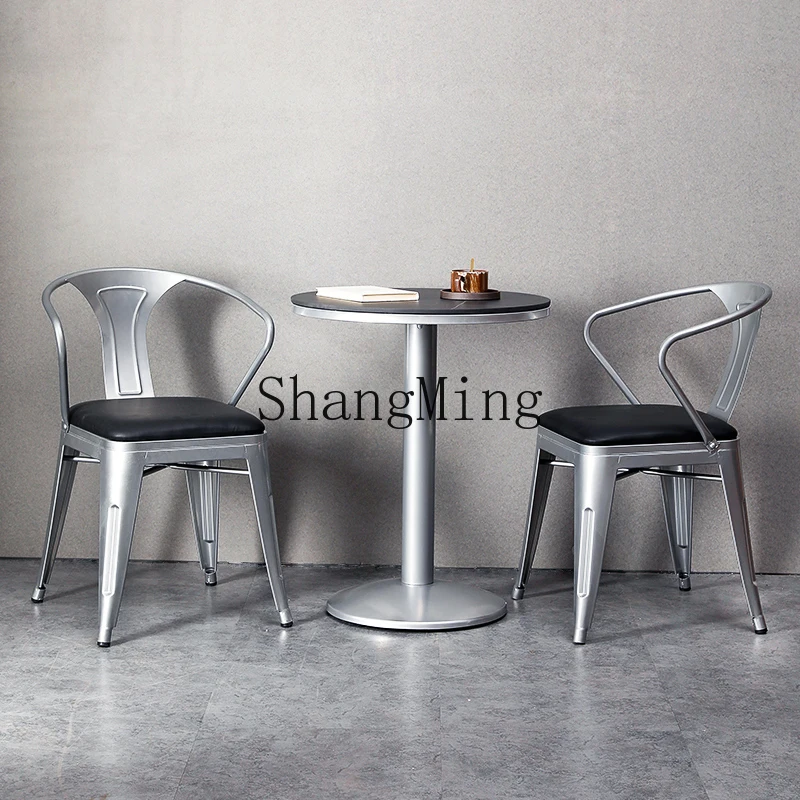 FG good-looking  industrial style dining chair lounge chair cafe restaurant bar dining table chair