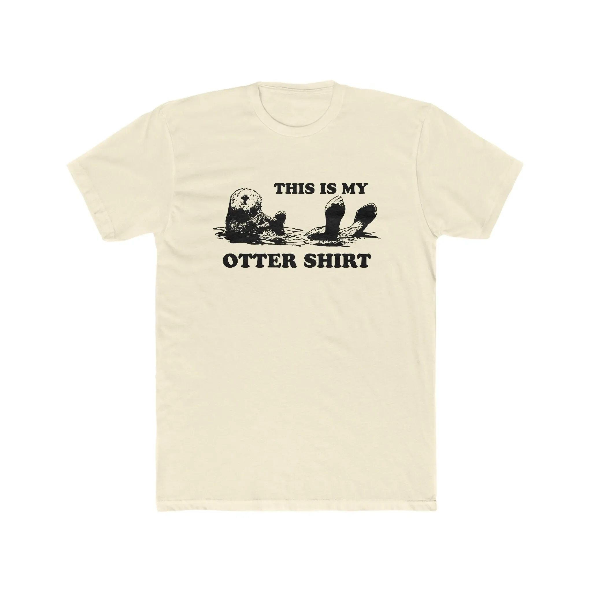 This Is My Otter T Shirt Bella Canvas Jersey Cotton