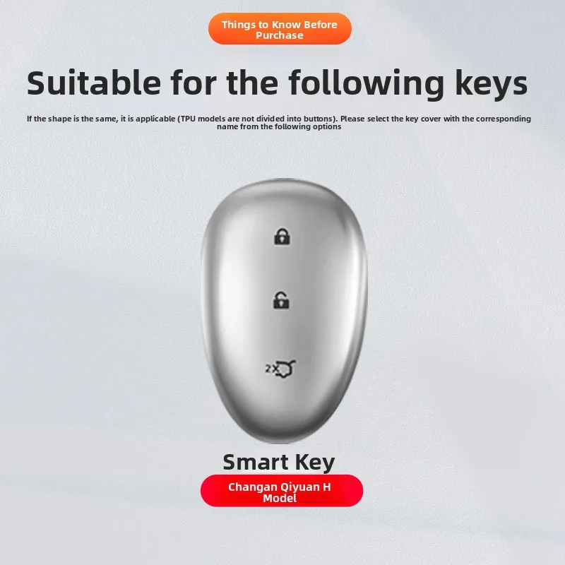 Car Key Shell For Changan NEVO Qiyuan Q05 A05 E07 A07 A06 Q06 Lumin K50 Carbon Key Bag Cover Fob Case Holder Keychain Key Ring