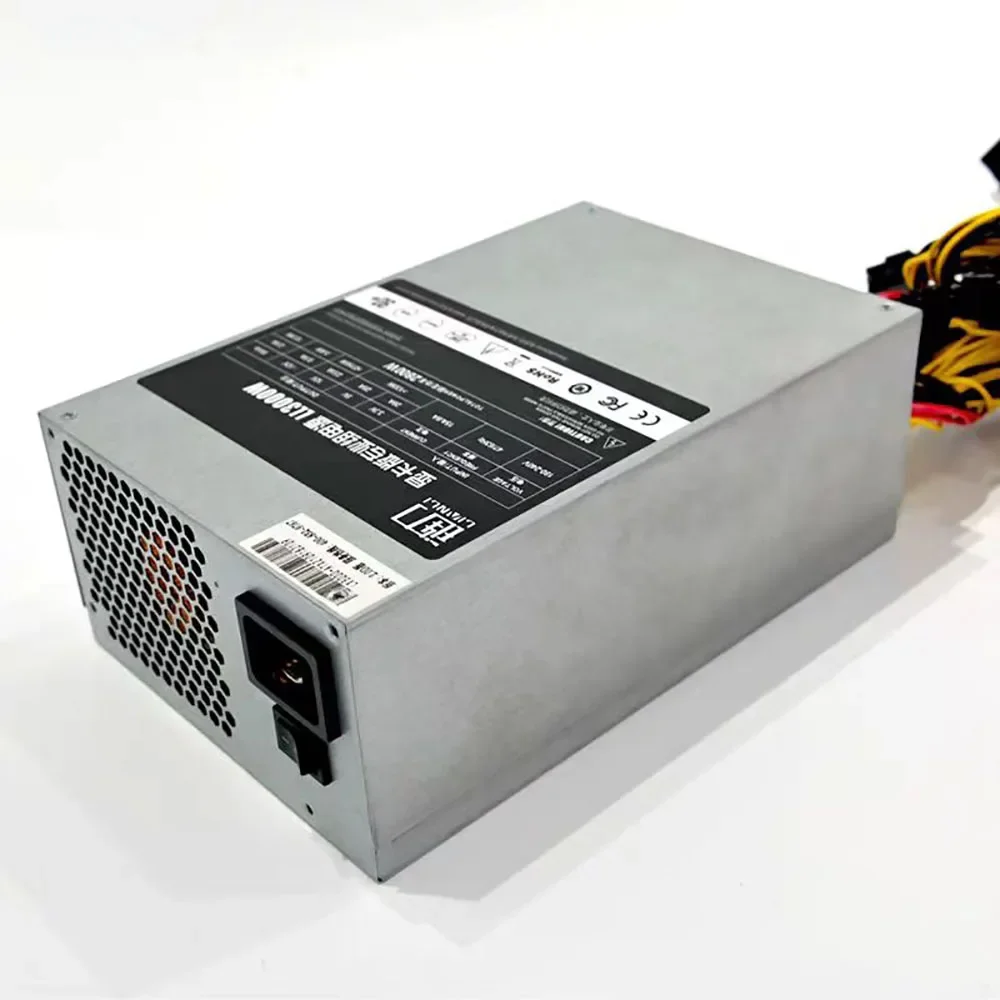 Imagem -03 - Fonte de Alimentação Silenciosa Multicanal para Lianli Ll3000w 3000w Atx Desktop Power Supply