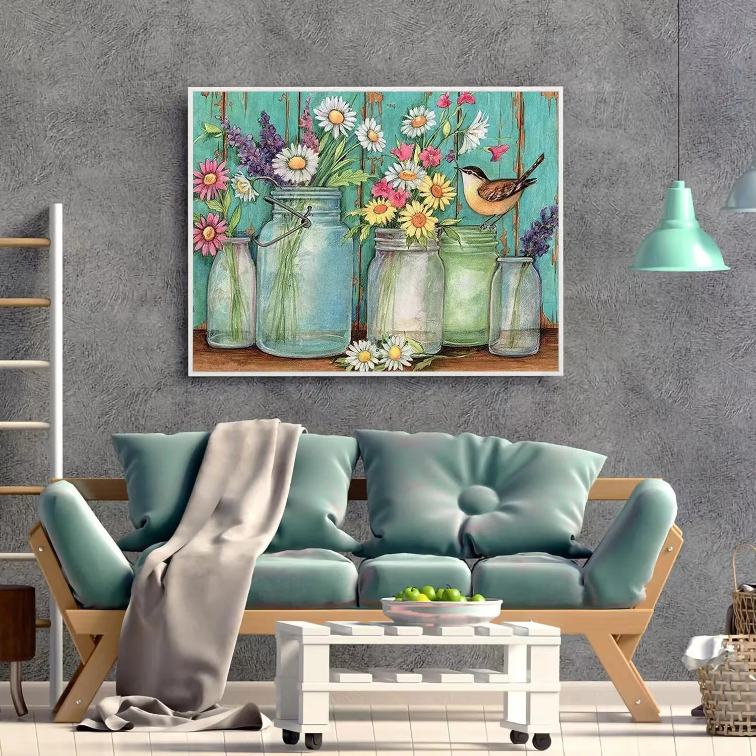 30x40 cm decorative diamond painting—easy to get started with and simple to complete, complete with detailed instructions view 4