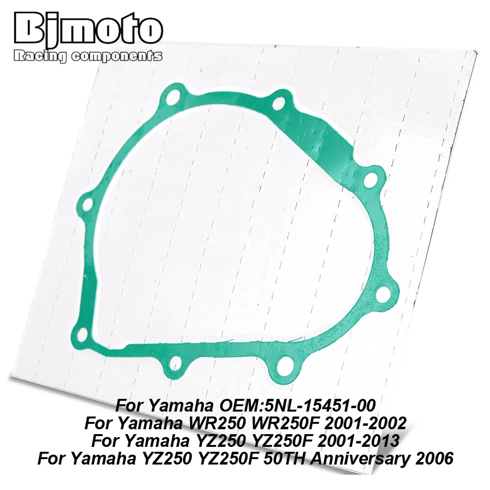 

Stator Magneto Generator Cover Gasket For Yamaha WR250 WR250F 2001-2002 YZ250 YZ250F 2001-2013 5NL-15451-00