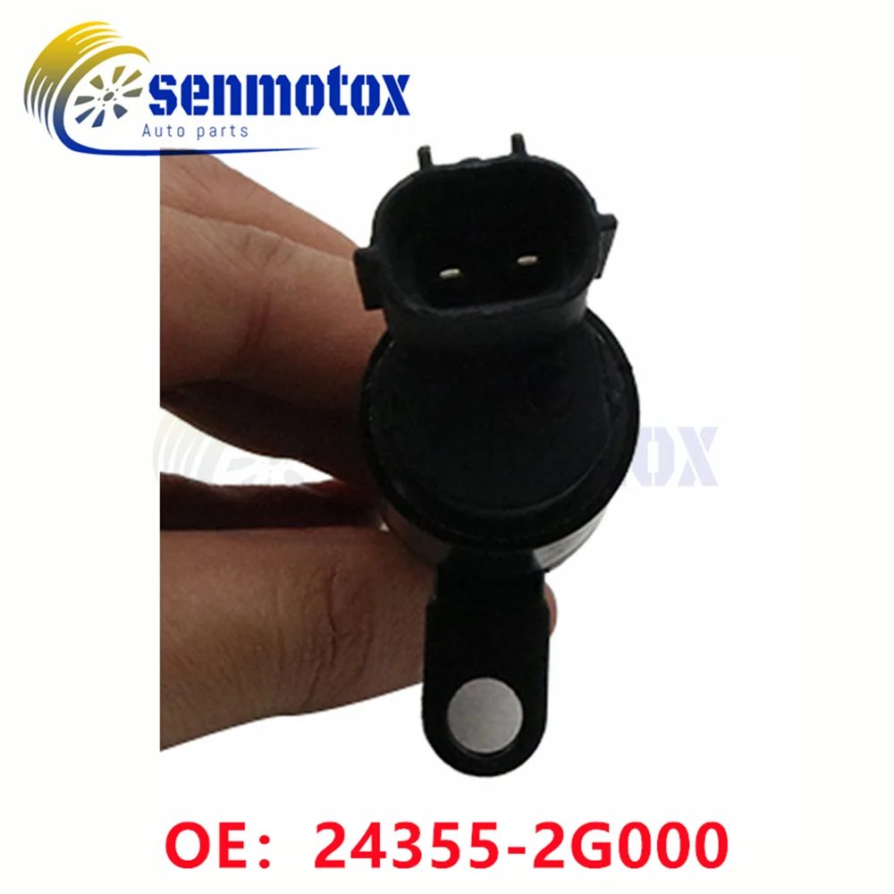 24355-2G000 VVT Solenoid 243552G000 For Hyundai Sonata Genesis Coupe Santa Fe Kia Optima Sorento Sportage Replace 24355-2G600