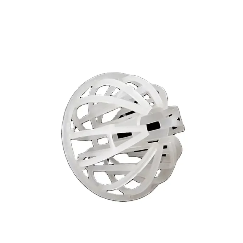 Scrubber Packing Media Bio Ball 50MM Tri-pak PP PE PVDF Plastic Tri Pack for Water Treatment