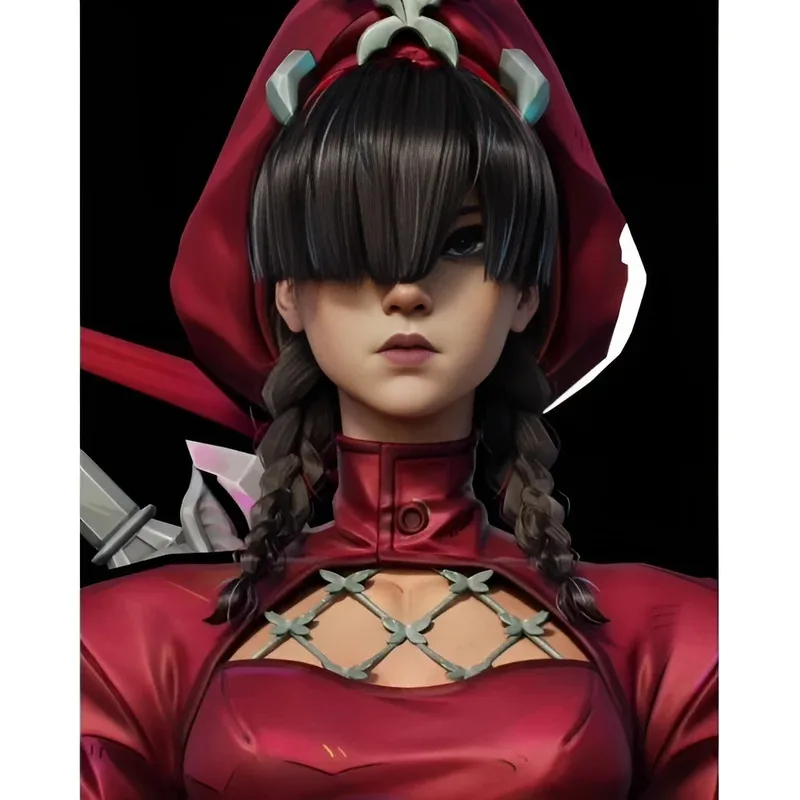 DY20Rivals Psylocke Blood Kariudo 코스프레 의상 합성 머리 중간 길이 검정색 보라색 할로윈 파티 Wig25