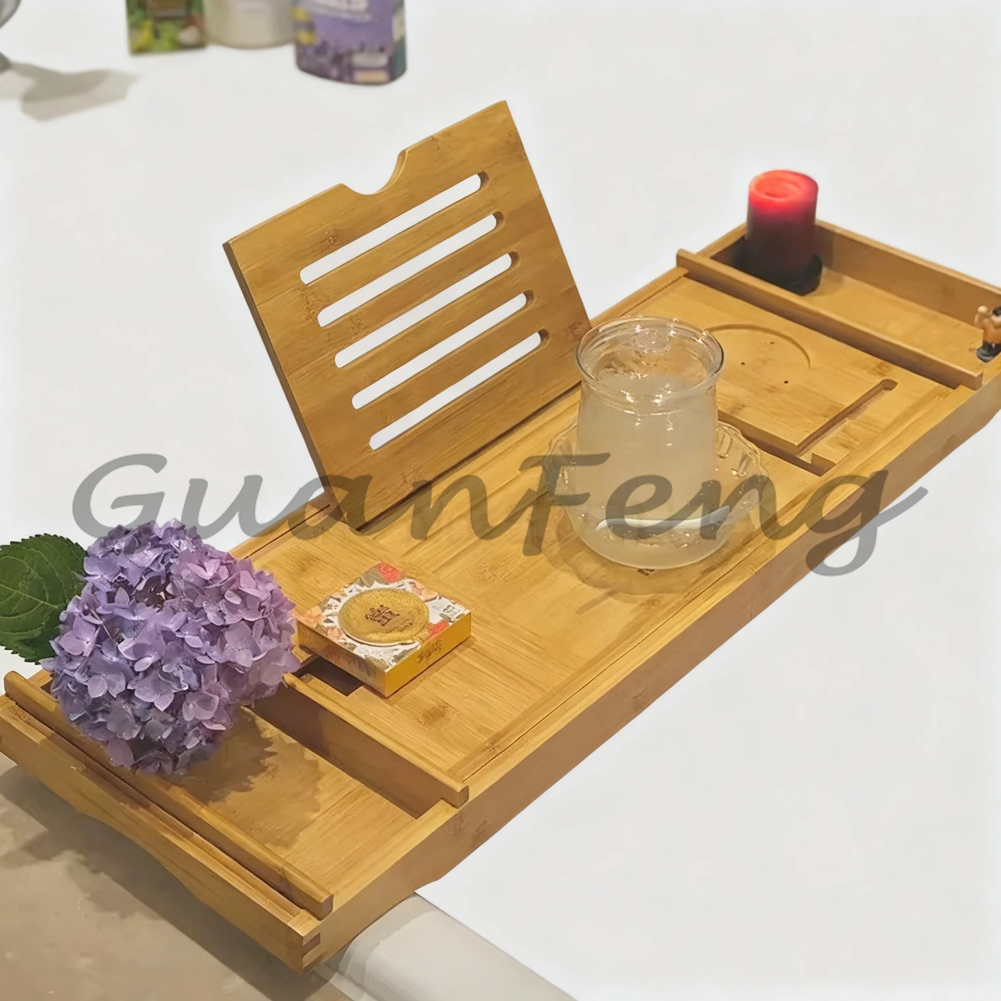 Foldable Multi-purpose Bathtub Caddy, Bath Tray and Bucket Lid, Convenient Design for Better Bath Experience