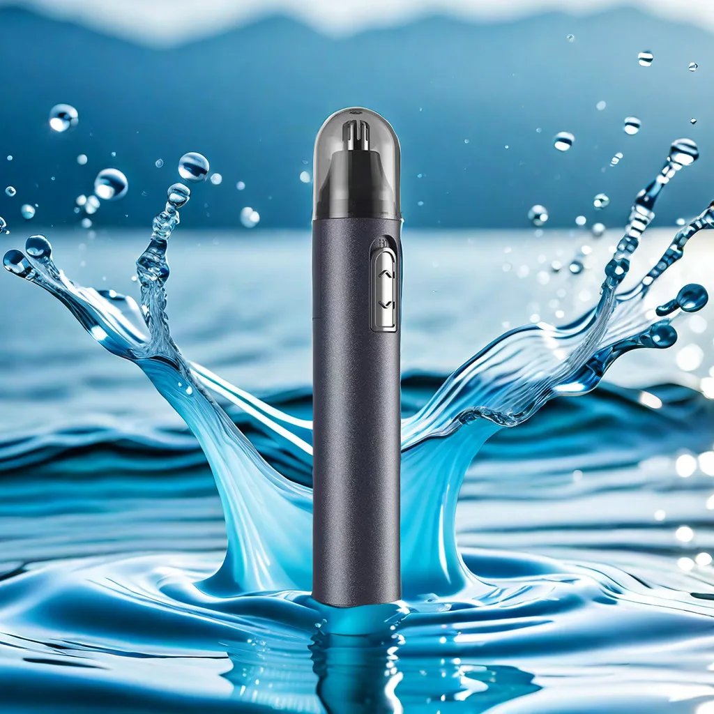 

Электрический триммер для волос в носу, портативный и быстрый мужской и женский триммер для волос, очиститель для удаления волос в носу и ушах, моющийся, без шума