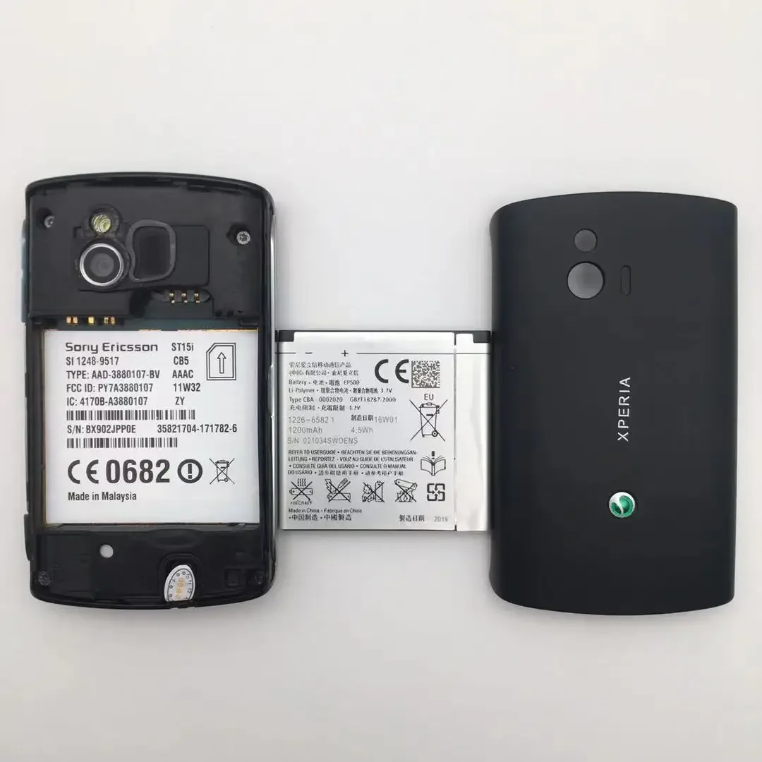 كاميرا Sony Ericsson Xperia mini ST15 3G WIFI GPS 3MP أندرويد 4.1 هاتف أصلي ST15i بطاقة SIM واحدة غير مقفلة