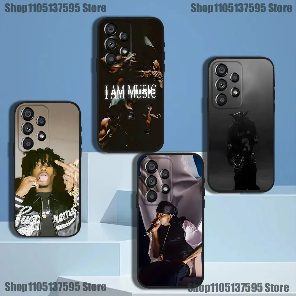 

I AM MUSIC Playboi C-Carti Phone Case For Samsung Galaxy A20,A21s,A22,A31,A32,A52,A53,A72,73,A80 Soft Black Cover