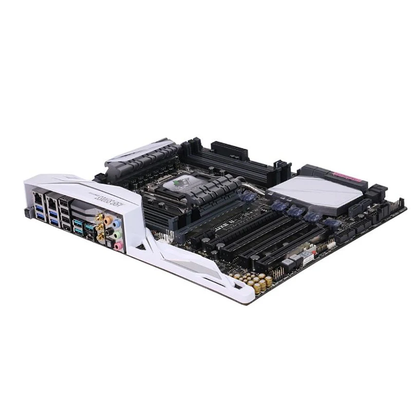 For Intel X99 X99-DELUXE II  motherboard Used original LGA 2011-3 LGA2011 V3 DDR4 128GB USB3.0 SATA3 Desktop Mainboard