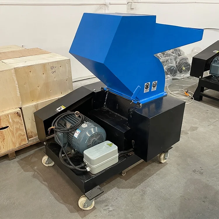 Chinese Mini Pet Crusher Machine Waste Plastic Tire Crusher Crushing Grinder Machine Bottle Plastic Crusher