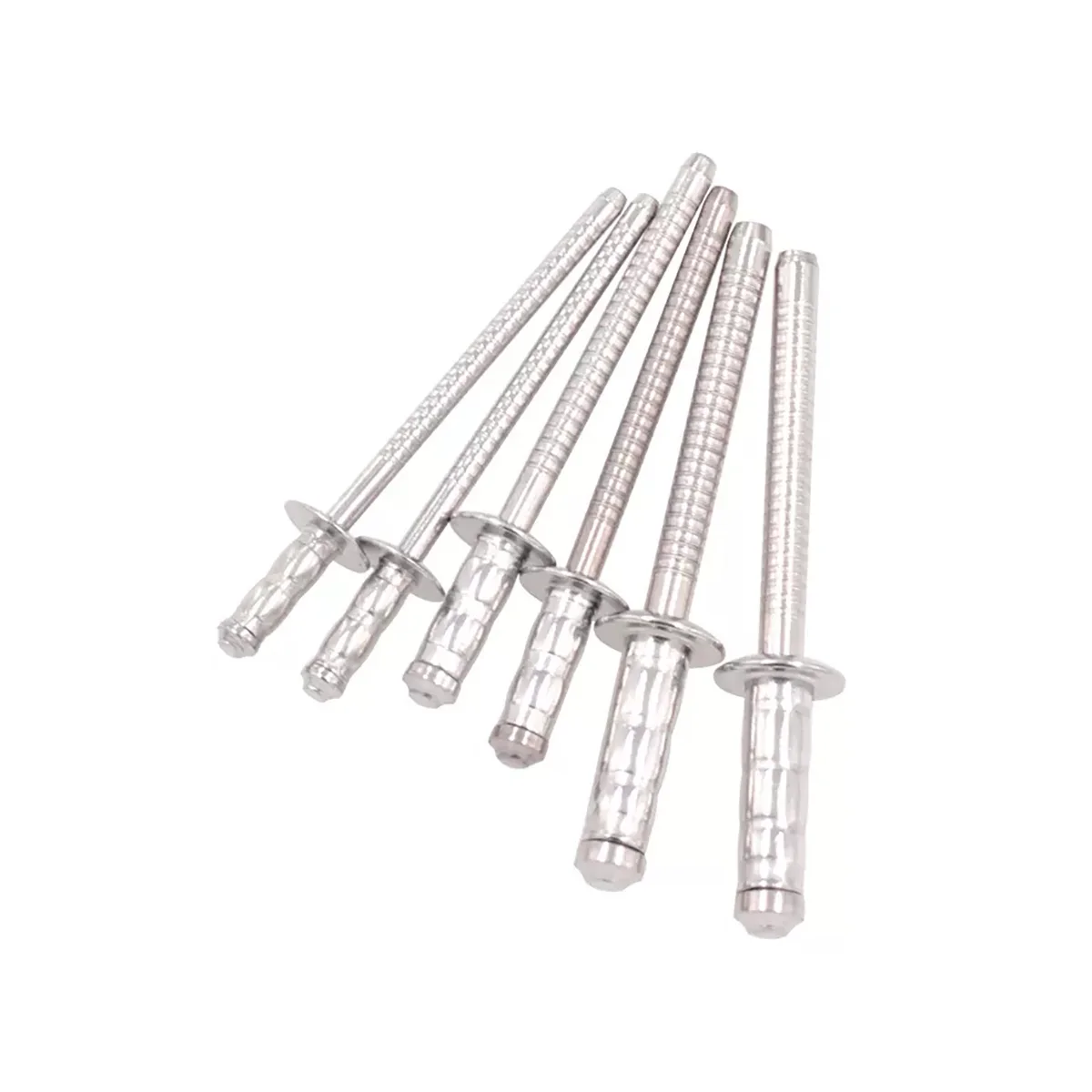 304 Stainless Steel Round / Countersunk Head Double Drum Type Pull Rivets