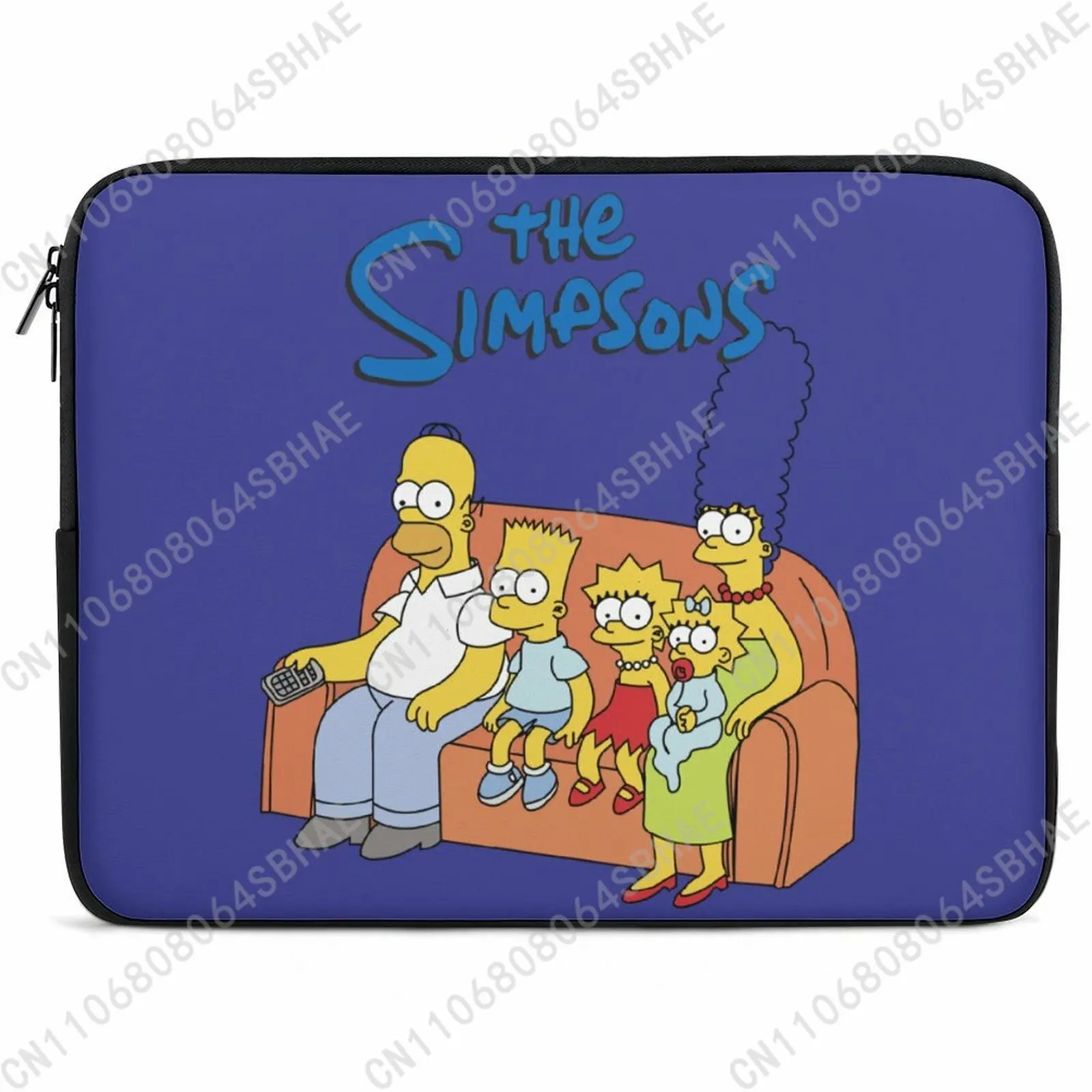 

S-Simpsonss No Handle Laptop Case Suitable Multiinch Inch Slim Personalized Pattern Neoprene Bag School Students