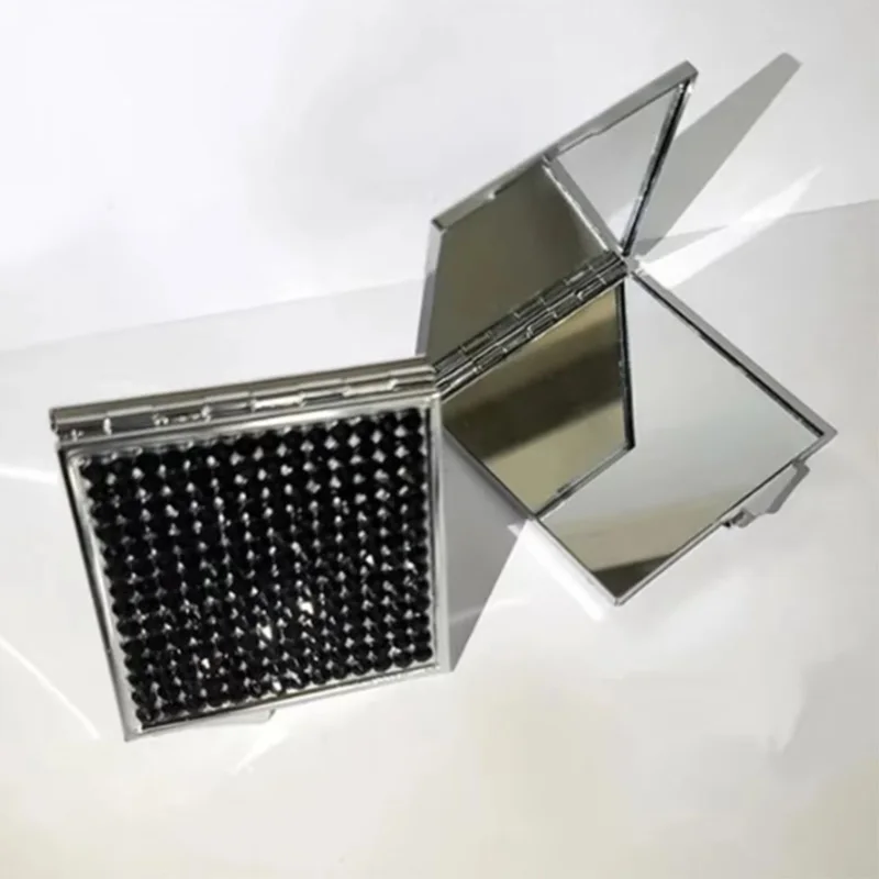 4 قطعة مجموعة ملحقات التدخين المحمولة صندوق السجائر مع شفرة قطع مرآة على الوجهين مجموعة تخزين السفر الفاخرة #3