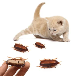 Funny Pet Cat Electronic Toys Cockroach Mouse Spider Electric Animal Interactive Training Toys Pet Supplies