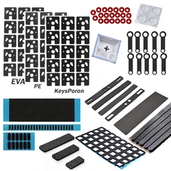 Mechanical Keyboard PCB Switch Pad Silencer Cotton Underpad Screw pads steel plate pads E Keyporon Hotswap Foam Custom Gamer