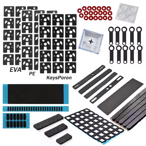Mechanical Keyboard PCB Switch Pad Silencer Cotton Underpad Screw pads steel plate pads E Keyporon Hotswap Foam Custom Gamer