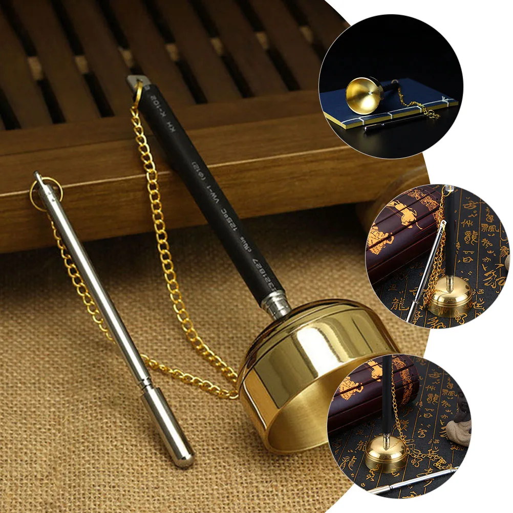 

Copper Chime Tool Accessory Hand Bell Prayer Bells for Ringing Handbell Instrument Small Service