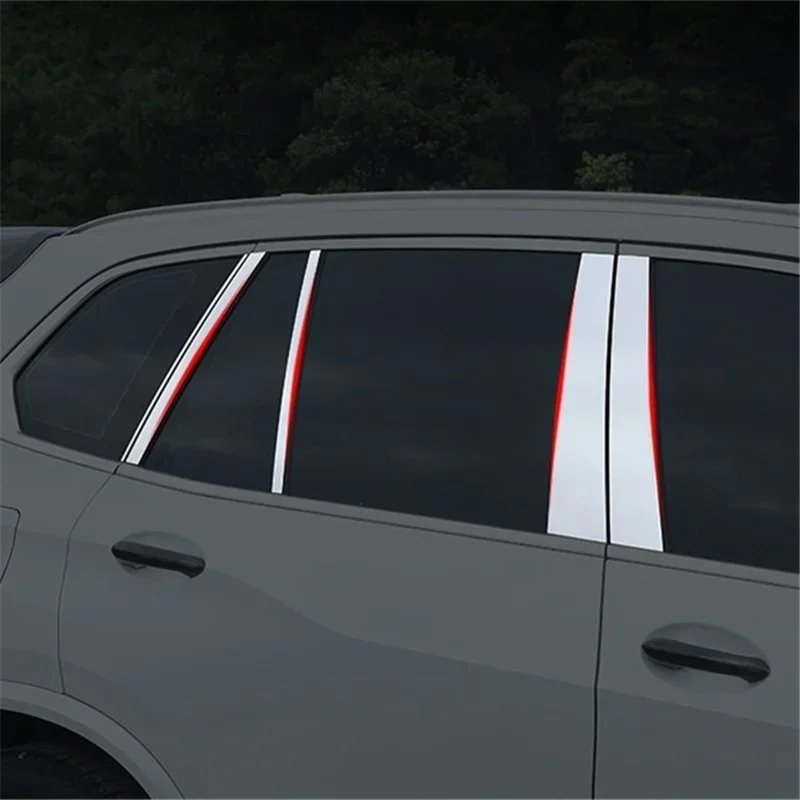 

WELKINRY For BMW X5 G05 4th Generation 2019-2025 Car Body Door Window Central Middle B C Column Pillar Post Cover Trim