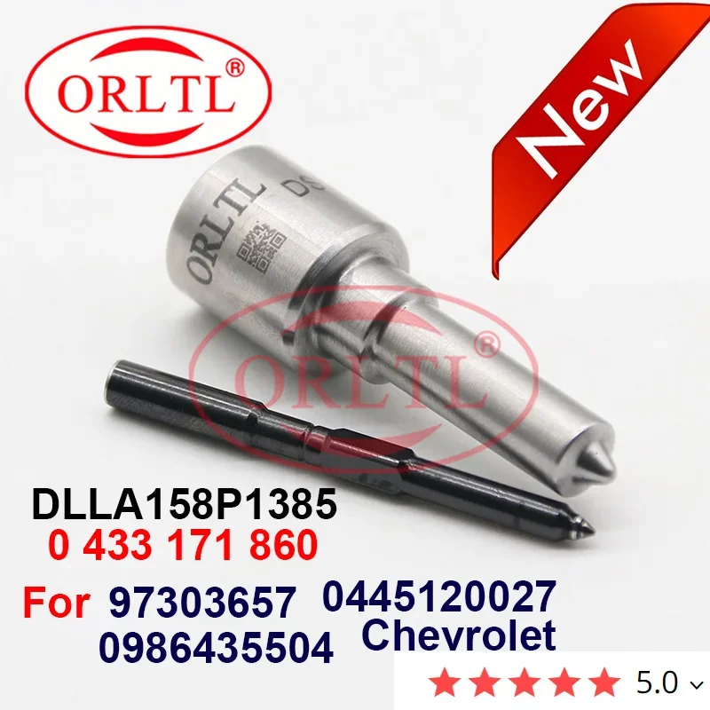 ORLTL Diesel Engine Injector Nozzle DLLA158P1385 0 433 171 860 for 0445120027 0 445 120 027 0986435504 Chevrolet Silverado 250