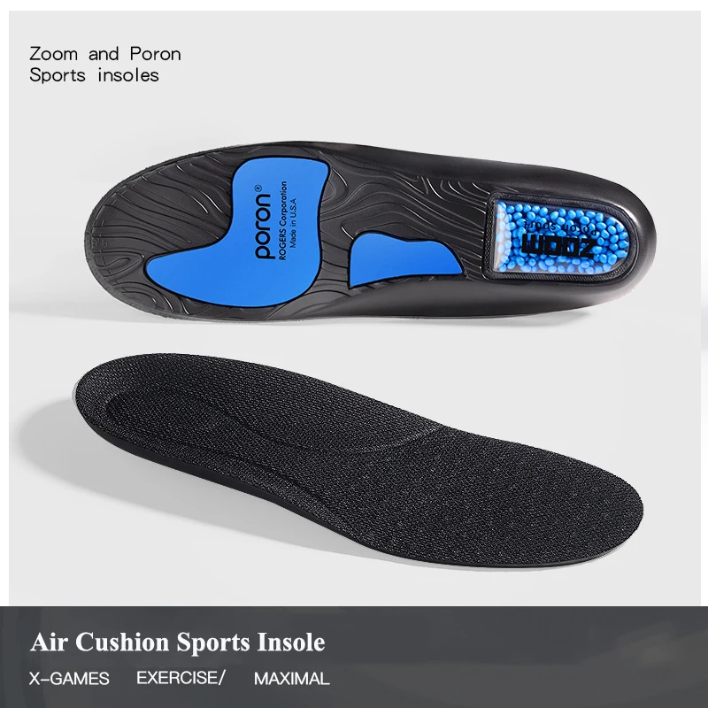 Sport Einlegesohlen Bogen Unterstützung atmungsaktive Deodorant Technologie Stoß dämpfung Schuhe Pad Outdoor Running Zoom Luftkissen Einlegesohle