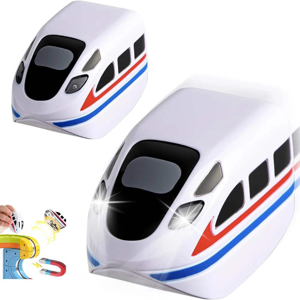 Electric Train Carsfor klick Rail,USB Rechargeable Train  for Kids Electric Train Set Tracks,For Electric Train Set