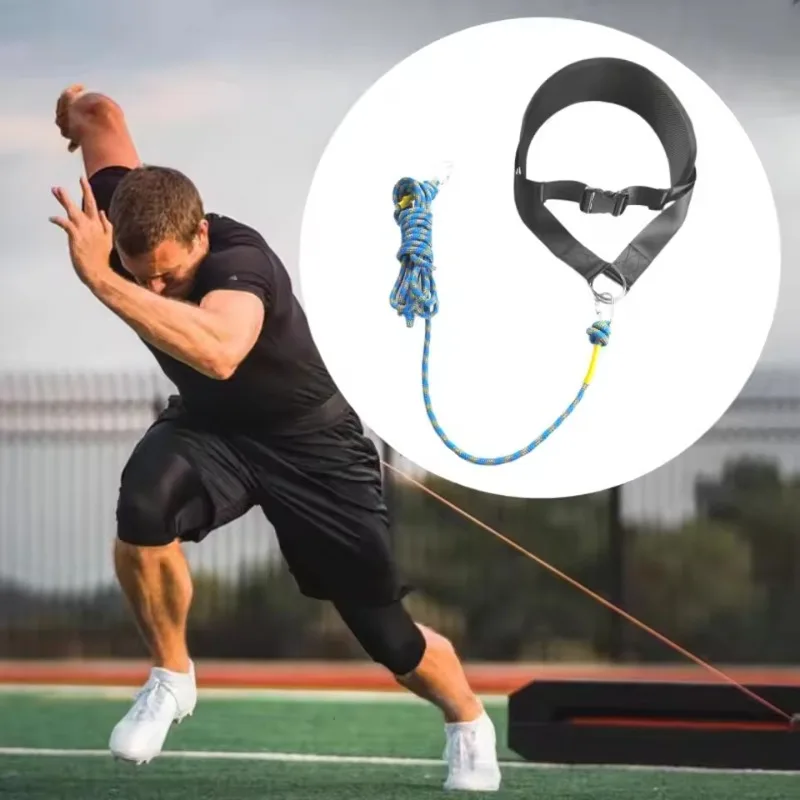Belt for Pulling Weight Sled Pulling Strap Portable Workout Fitness Resistance Belt Sled Training Waist Belt for Sports Tires