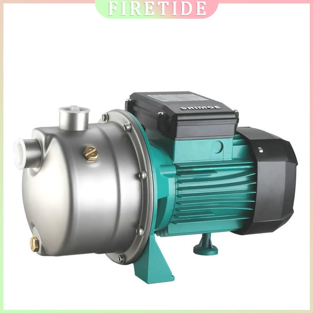 550W Jet Pump, 220V/380V Stainless Steel Booster Pump, Automatic Self-Priming Electric Pump for Home Well Water Car Wash