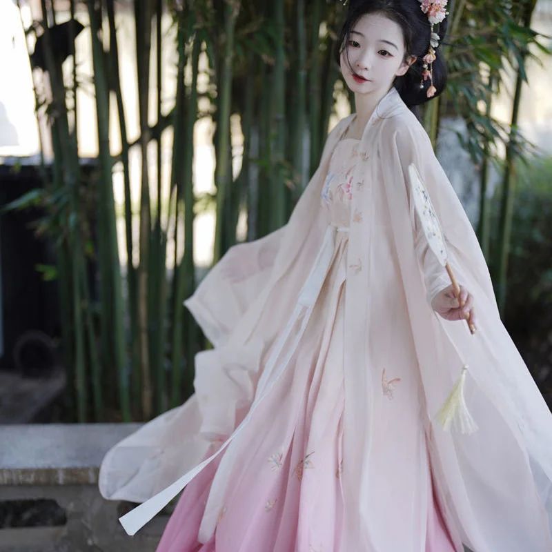 Hanfu Cosplay Dress, Fairy Dress chinês, traje chinês antigo, vestido Hanfu, dinastia Tang