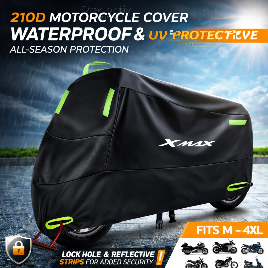 

Чехол для мотоцикла YAMAHA XMAX300 XMAX400 XMAX X-MAX XMAX 125 XMAX250 XMAX 300 400, водонепроницаемый, для улицы, защита от УФ-излучения для скутеров