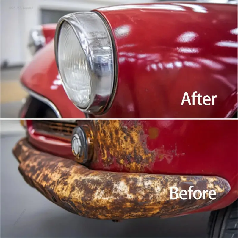 Car Wheel Hub Cleaner Rust Removal Spray Powerful Iron Powder Remover Auto Brake Pad Rust Cleaning Agent Car Repair Tool Removal