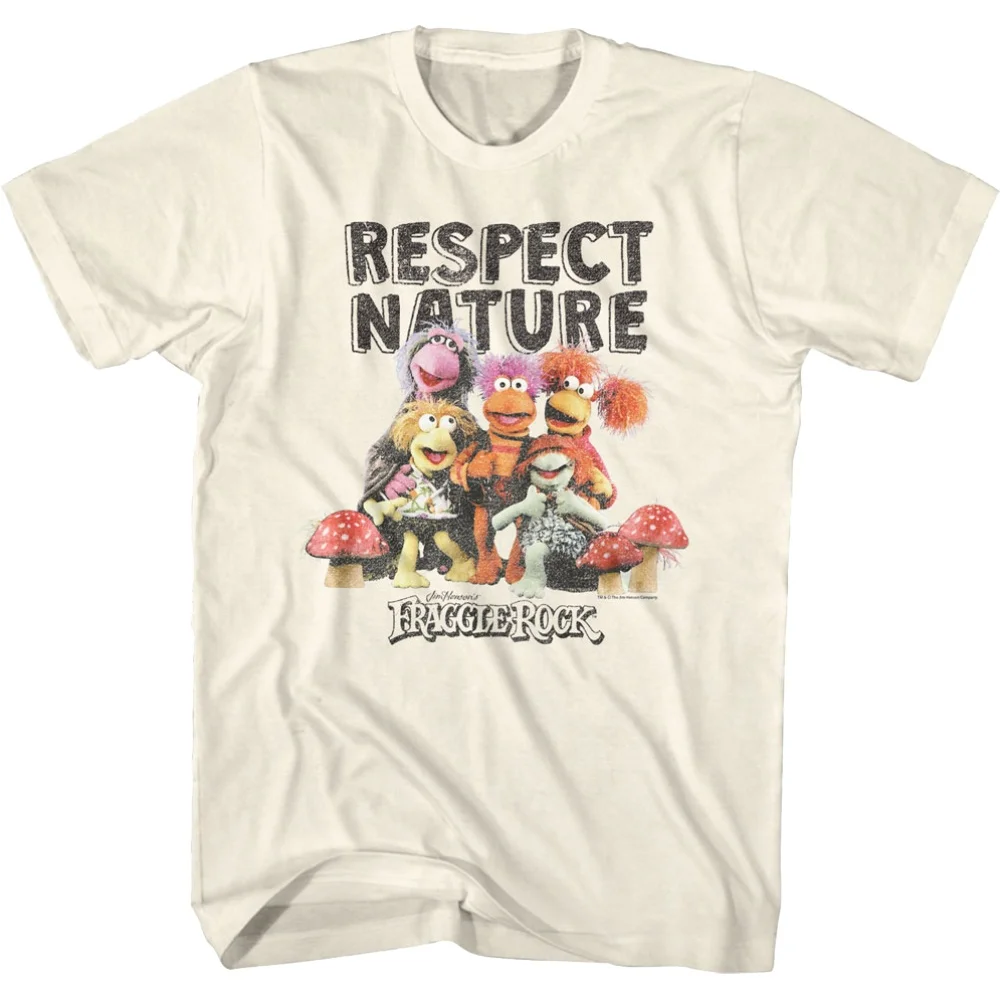 

Футболка с надписью уважения Nature Fraggle Rock