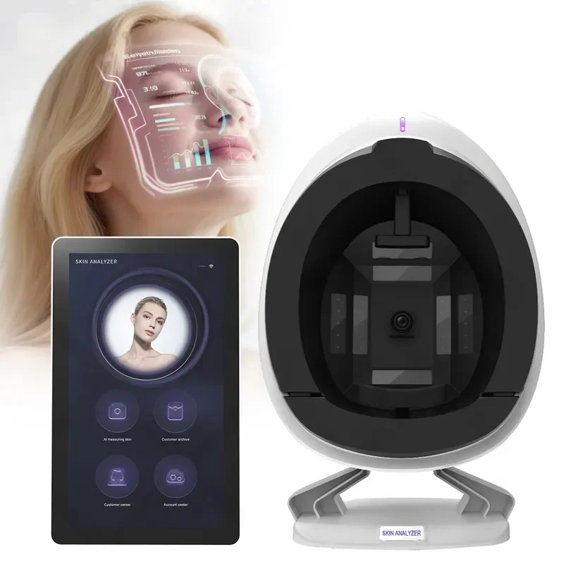 for Skin Analyzer Facial Analysis 3D Artificial Intelligence Facial Skin Diagnostic Analyzer