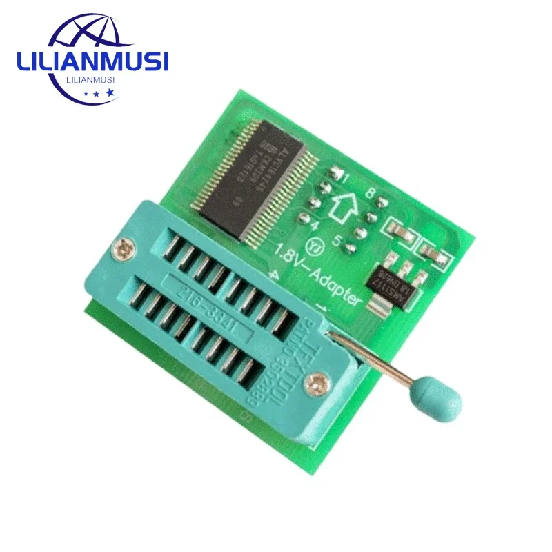 10szt 1.8V Converter Block SPI Flash SOP8 DIP8 Conversion Table Board MX25 W25 1.8V Adapter Board