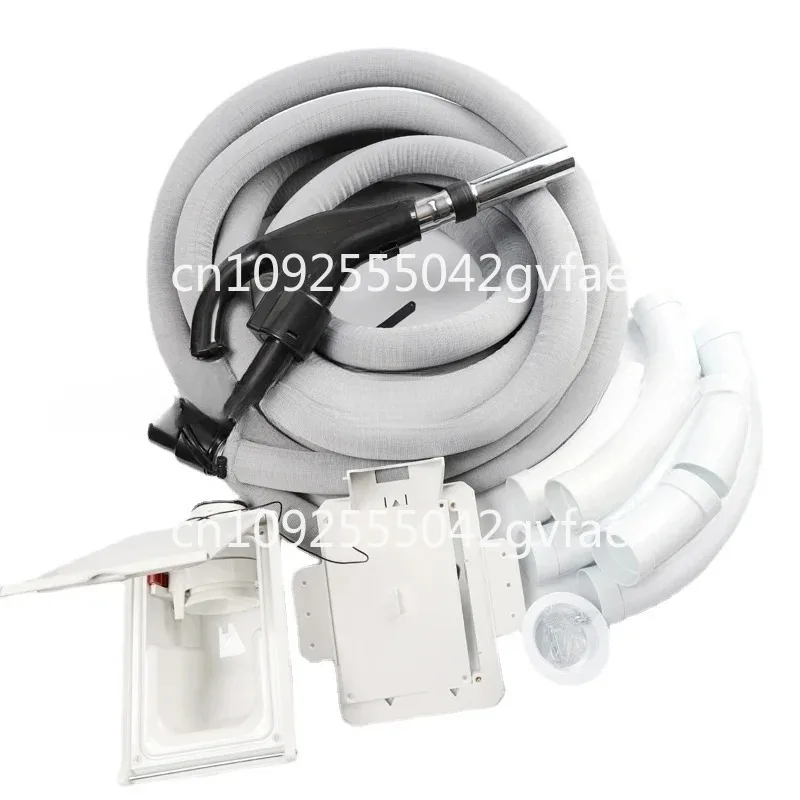 Central vaccum system Hide a hose set central vacuum cleaning system for home