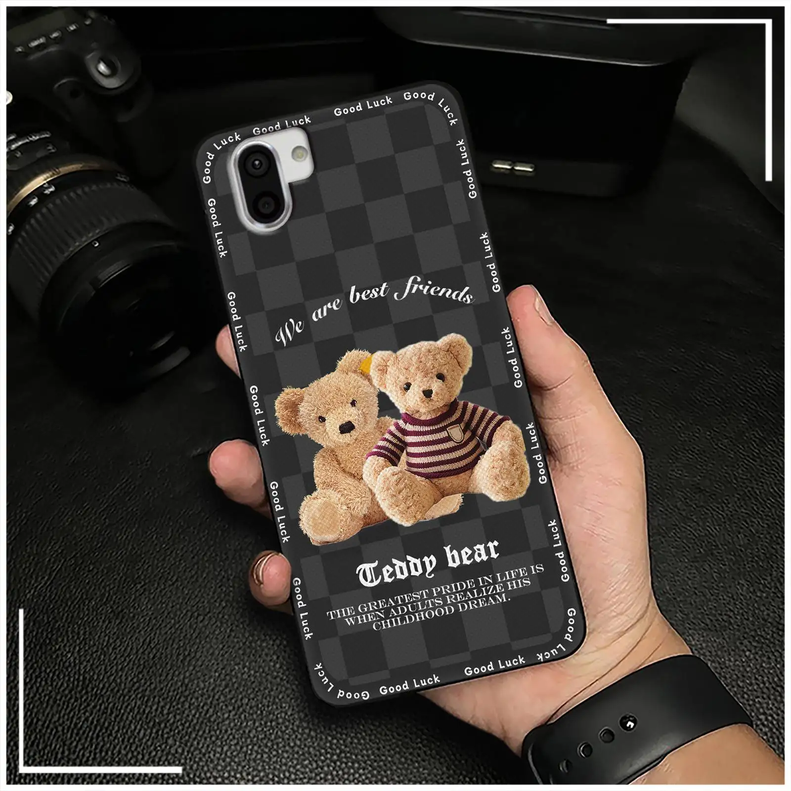 Dirt-resistant Cartoon Phone Case For Sharp Aquos R2/SHV42/SH-03K Full wrap Fashion Design Silicone TPU Phone Pouch