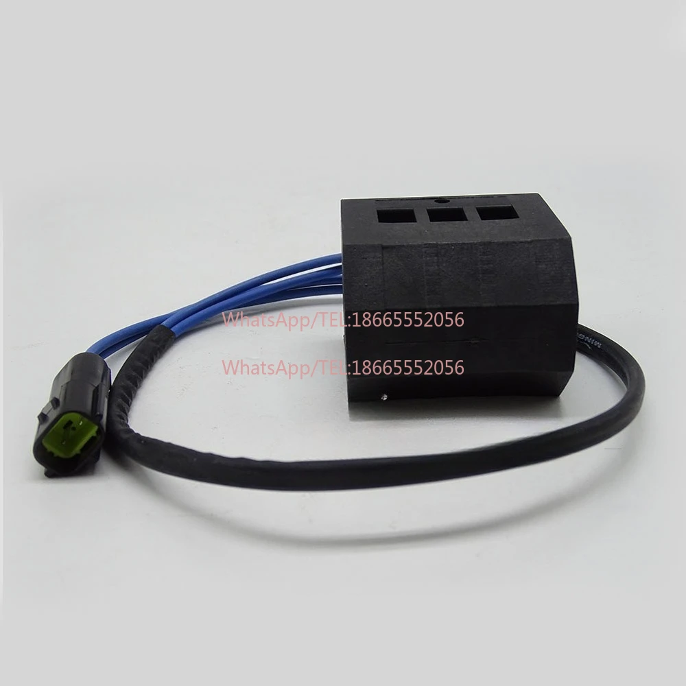 KOVAX Solenoid Valve Coil DH220-5 24V Excavator Parts 1.519-00001