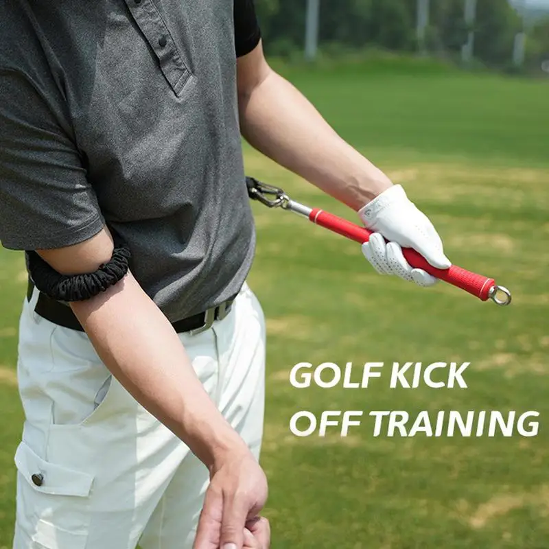 

Golf Swing Rope Trainer Portable Outdoor Golf Swinging Rope For Training Correct Swing Posture Beginners Golf Warm-up Exercise