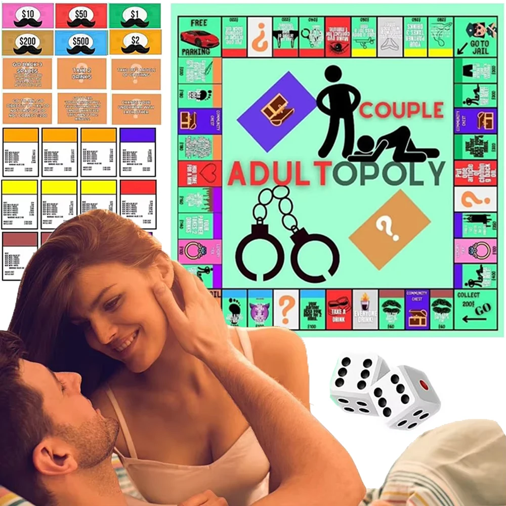 Couple Game Night Intimacy Cards 18+ Board Game Adult Date Prop Sex Noctilucent Erotic Lovers Position Foreplay Romantic Toy