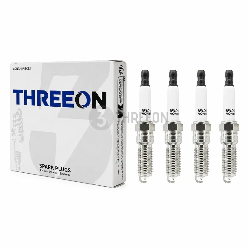 3/4/6pcs THREEON Iridium Spark Plug For CHEVROLET Cruze Trax 1.4 Flex LE2 Equinox Malibu 1.5 Montana Tracker Trailblazer 1.2