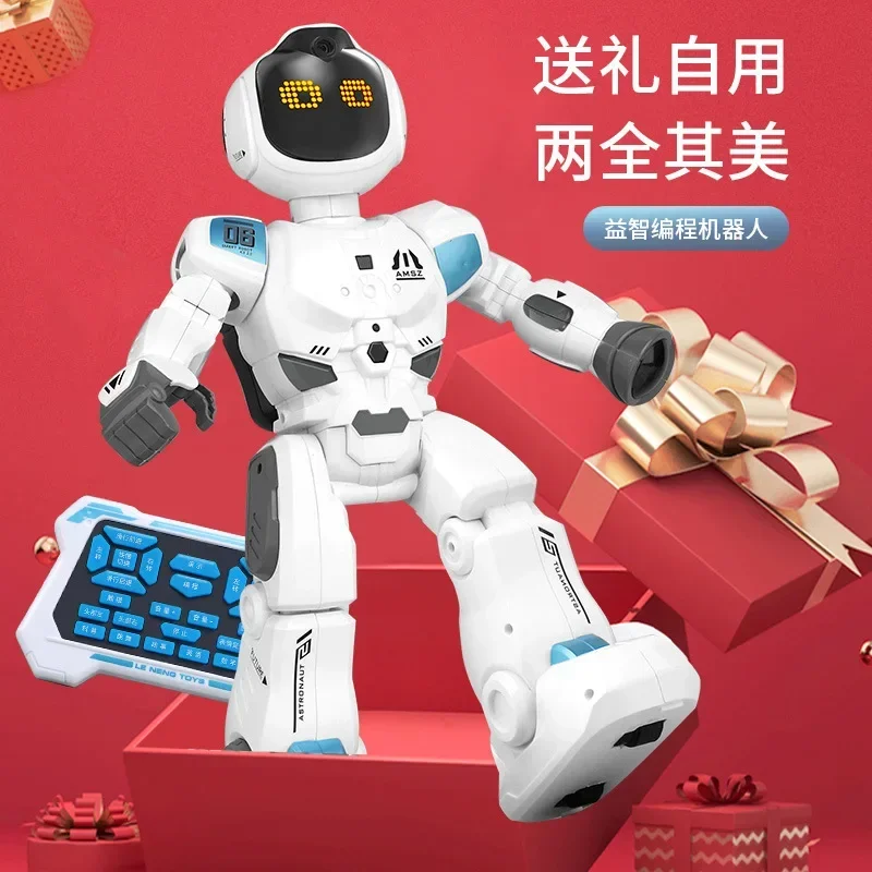 Christmas Early Education Smart Machine Children\'s Educational Programming Robot Can Speak, English, Enlightenment Toys