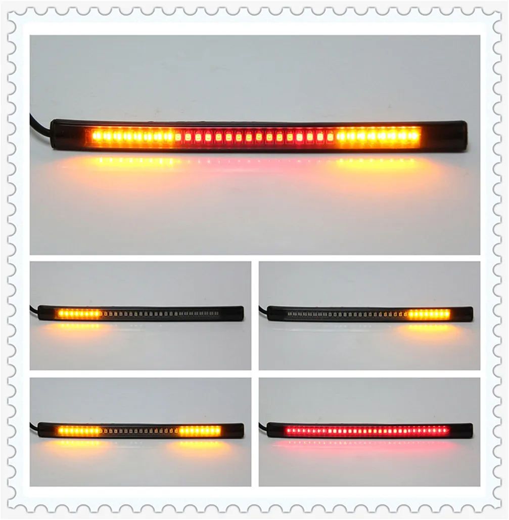 Motorcycle light with tail brake stop turn signal LED red amber for HONDA CRF450R CRF250X CRF450X CRF230F SL230