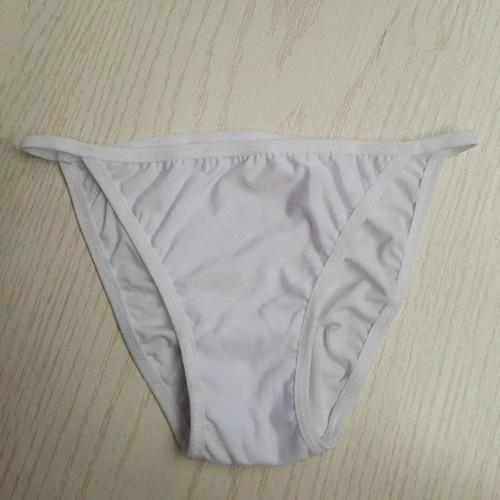 Chic Bikini Briefs Women Accessory Swim Panties Sexy Slim Strap Bikini Panties Elastic