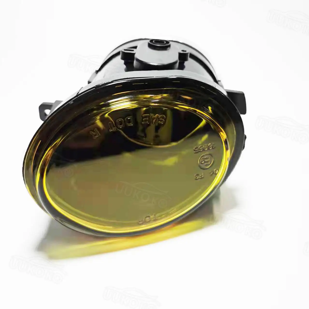 For BMW E46 M3 2001-2006 M-Tech Clear Front Bumper Fog Lights with Cover Bulbs Amber Car front bumper fog lights Auto Parts