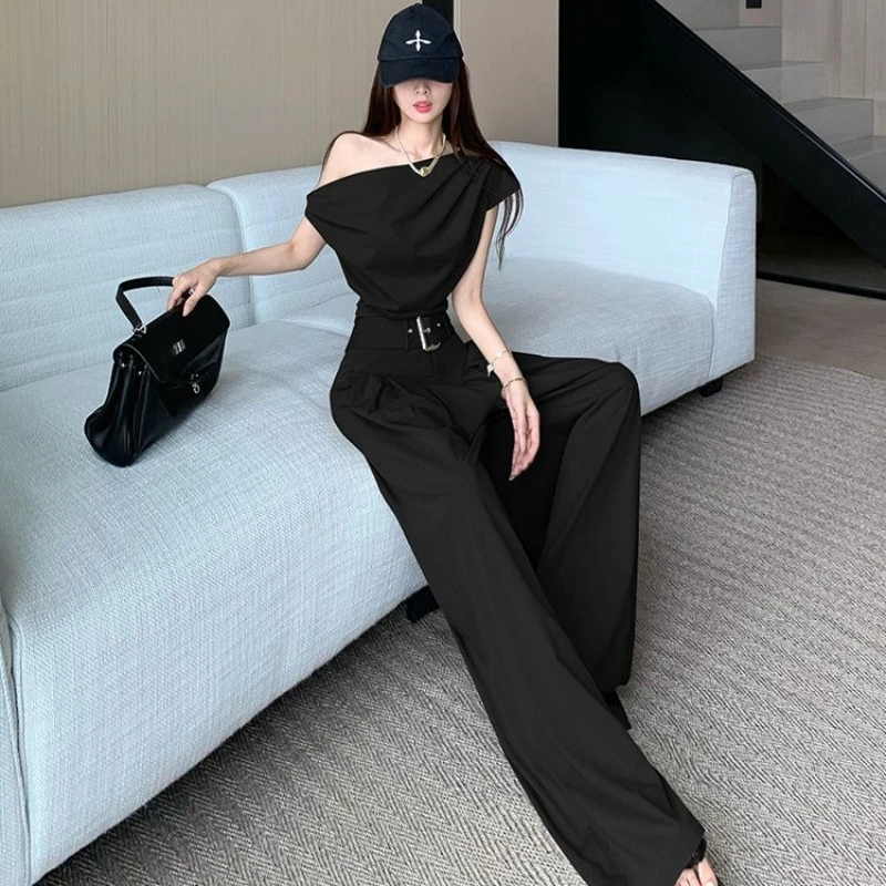 

Office Professional Women's Pants Two Piece Set Wear To Work Classy Korea Bottom Clothing Sales Luxury Top and Ladies Trouser