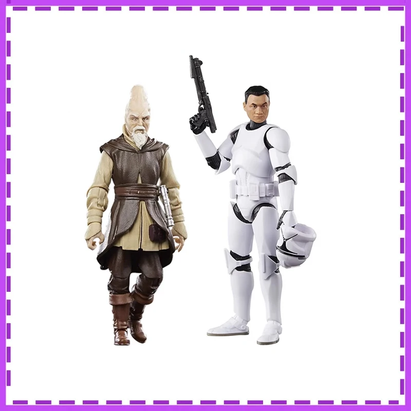 

Hasbro Anime Star Wars Attack of The Clones Ki Adi Mundi Clone Trooper Gifts for Children Action Figure Model Toys