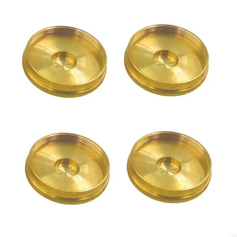 Metal Cylinder Bottom Cover Replacement for French Horn Improves Sound Output 