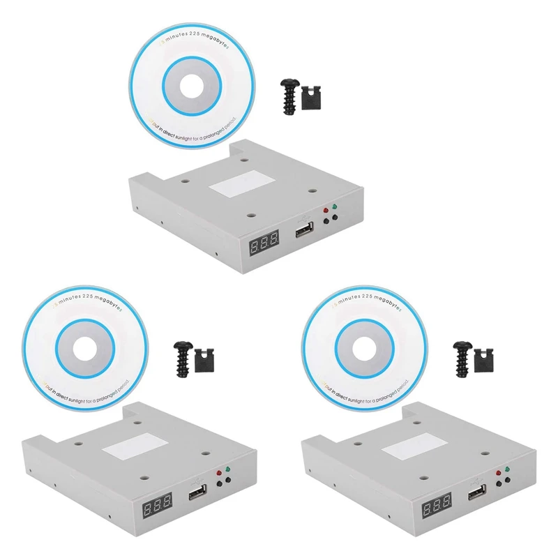

Hot Sale3x EILASUNG FDD-UDD U144K 1.44MB USB SSD Floppy Drive Emulator For Industrial Controllers